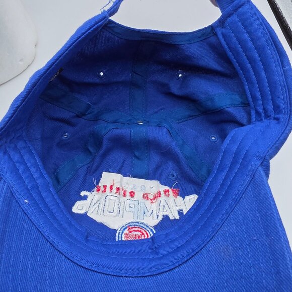 Chicago Cubs 2016 Mens Blue Cotton World Series Champions Cap Hat Sports Casual - Picture 7 of 9